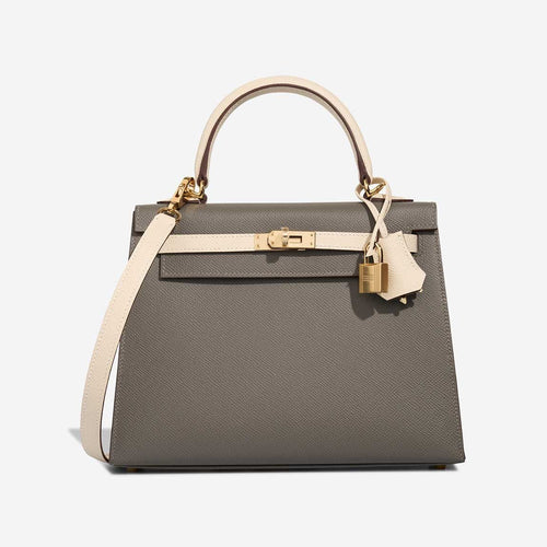 Hermès Kelly 25 Craie