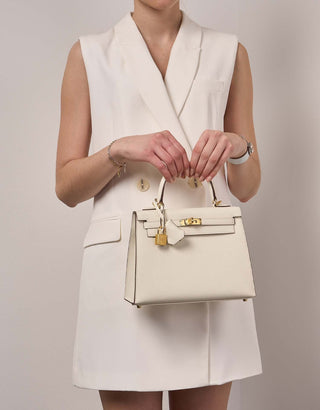 Hermès Kelly 25 Nata detail view