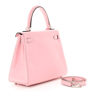 Hermès Kelly 25 Rose Sakura back view