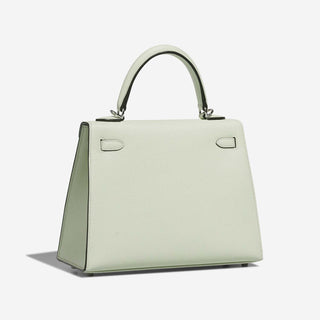 Hermès Kelly 25 Vert Criquet detail view