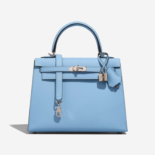 Hermès Kelly 25 Blue Brume