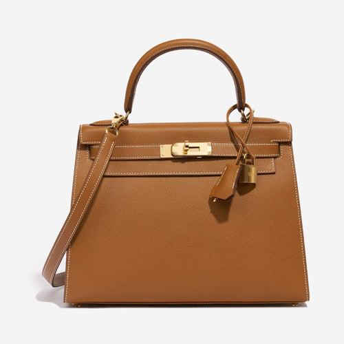 Hermès Kelly 28 Gold Epsom