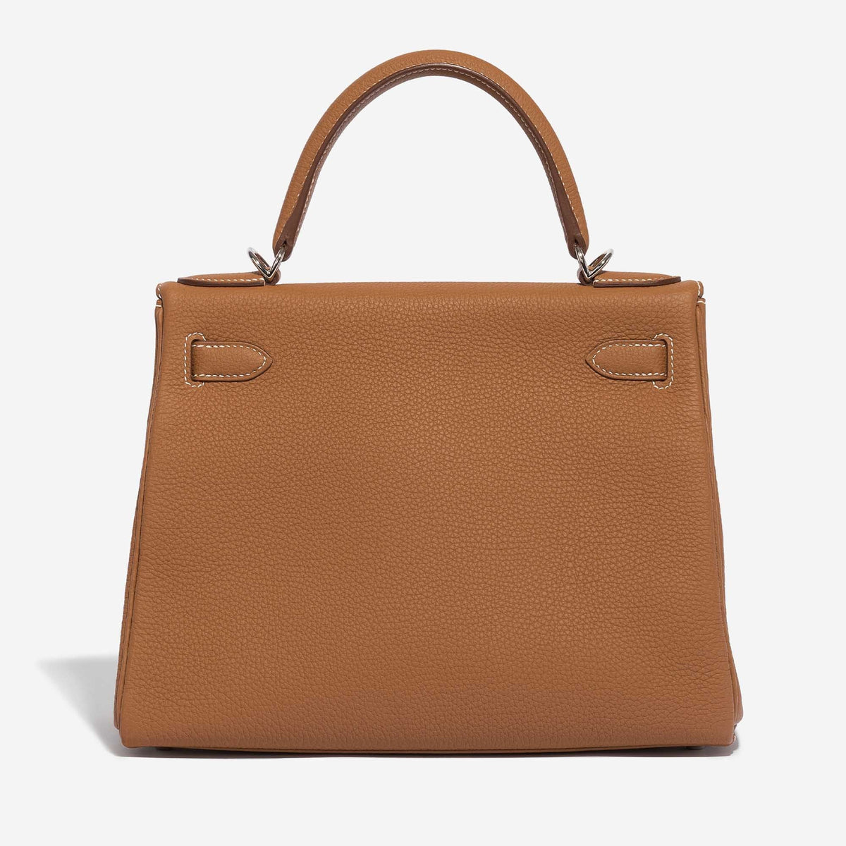 Hermès Kelly 28 Gold Togo front view