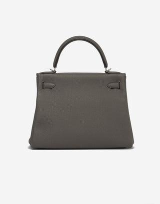Hermès Kelly 28 Etain back view