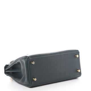 Hermès Kelly 28 Vert Cypress side view