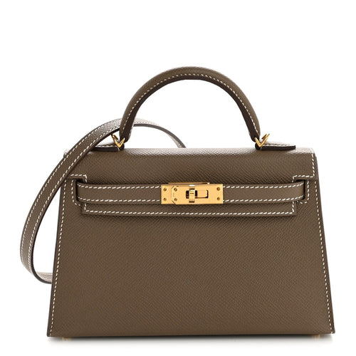 Hermès Mini Kelly II HSS Mini Etoupe / Nata