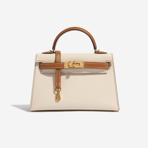 Hermès Mini Kelly II HSS Mini Gold / Craie