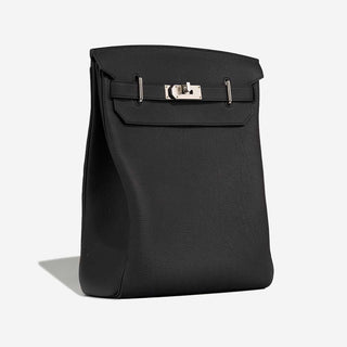Hermès Hac a Dos PM Noir side view