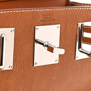 Hermès Hac a Dos PM Gold side view