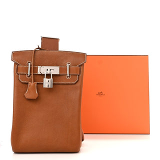 Hermès Hac a Dos PM Gold back view