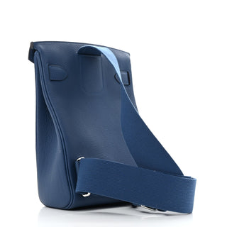 Hermès Hac a Dos PM Bleu Nuit back view