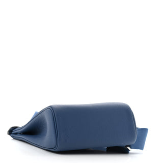 Hermès Hac a Dos PM Bleu Nuit side view