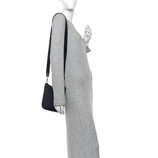 Hermès Evelyne Mini/TPM Bleu Nuit back view
