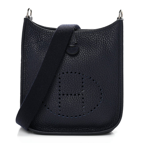 Hermès Evelyne Mini/TPM Bleu Nuit