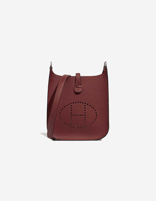 Hermès Evelyne 29/GM Rouge H front view