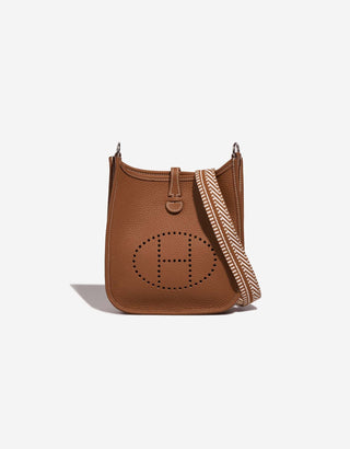 Hermès Evelyne Mini/TPM Gold front view