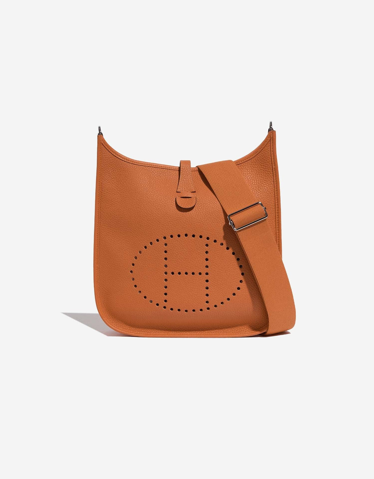 Hermès Evelyne Mini/TPM Orange front view