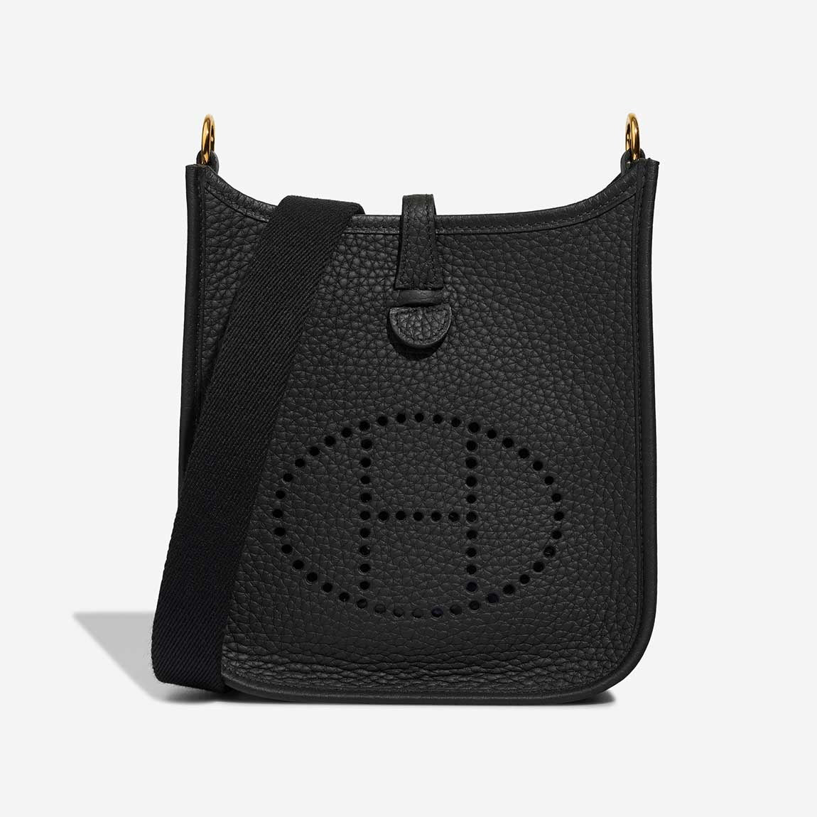 Hermès Evelyne 16/TPM Noir front view