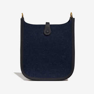 Hermès Evelyne 23/PM Bleu Nuit side view