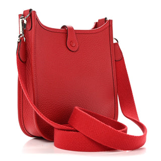 Hermès Evelyne 16/TPM Rouge H front view