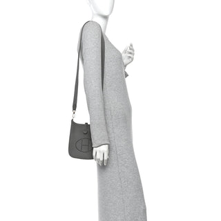 Hermès Evelyne Mini/TPM Gris Meyer back view