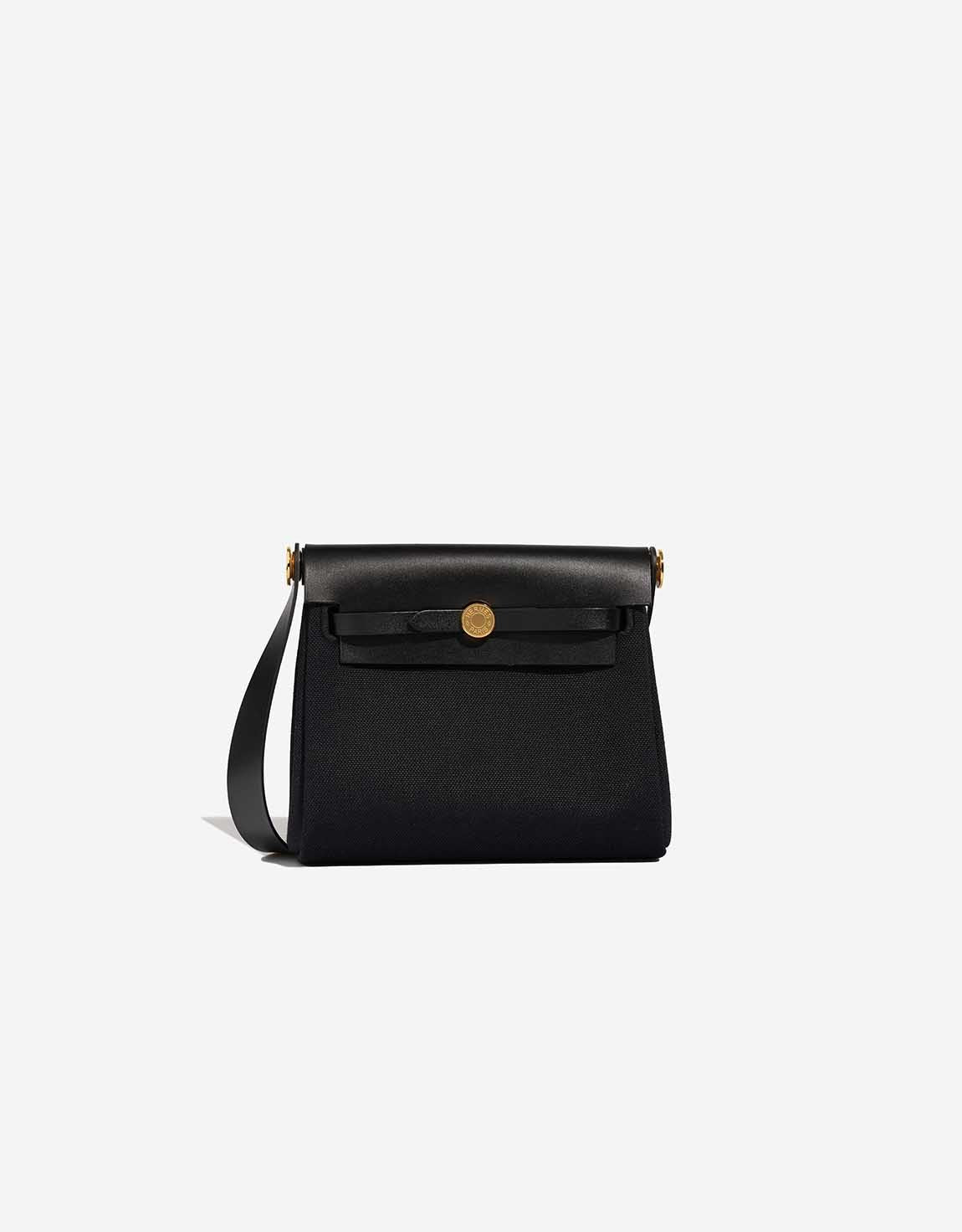 Hermès Mini Herbag Zip Mini Noir front view