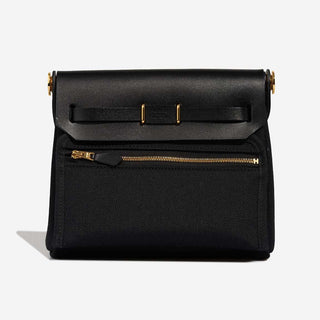 Hermès Mini Herbag Zip Mini Noir side view
