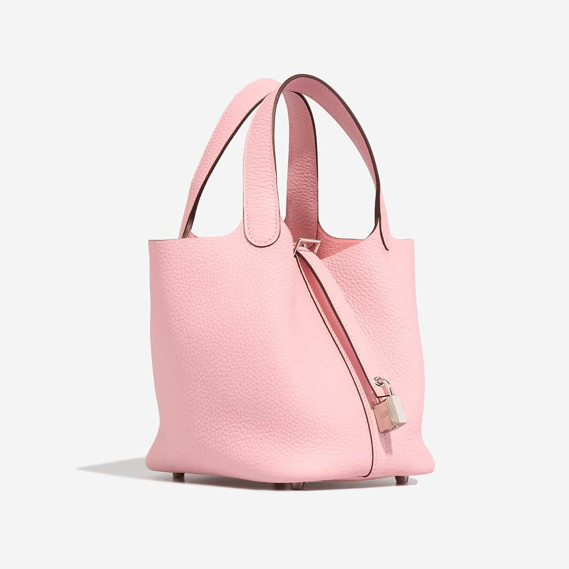 Hermès Picotin Lock 18 Rose Sakura back view