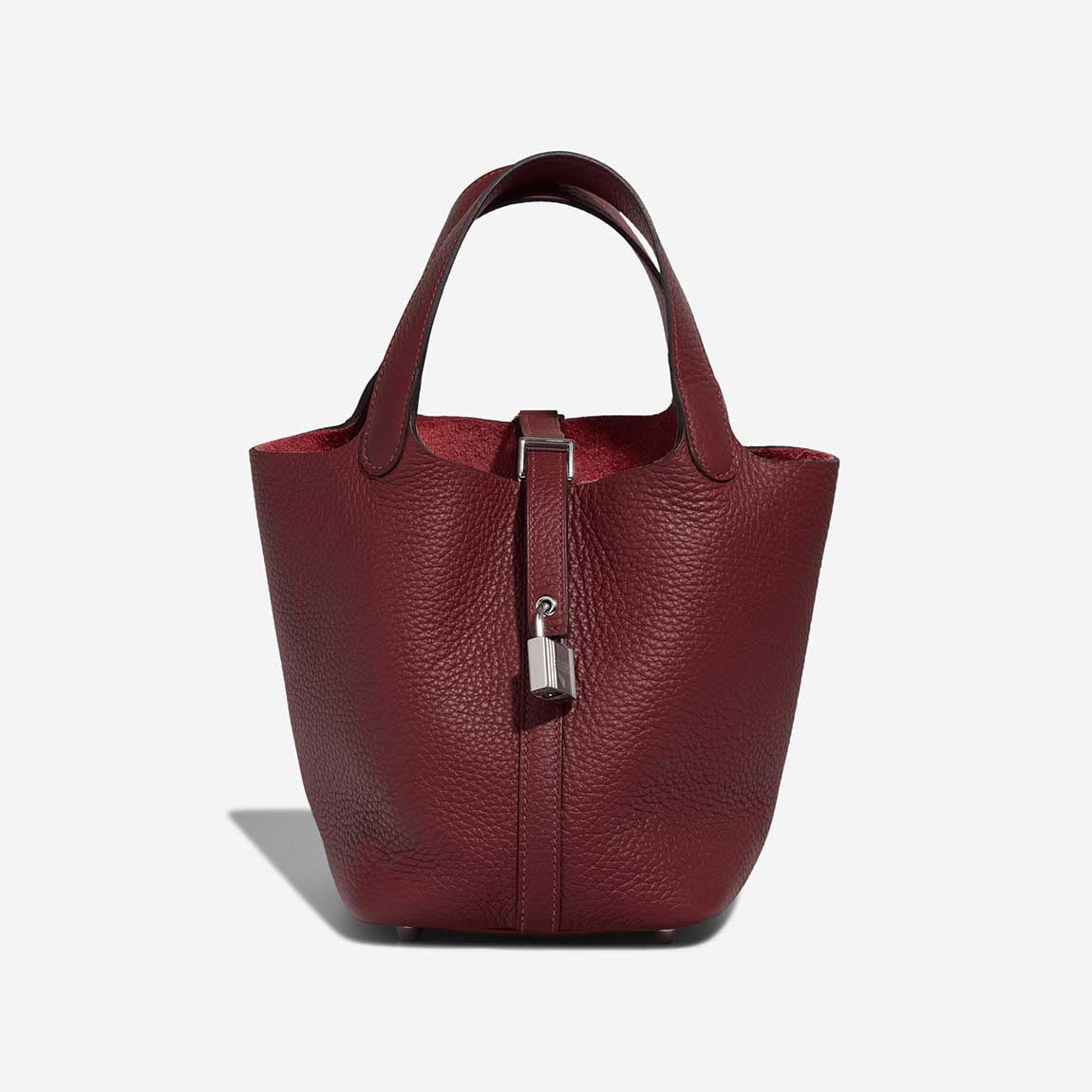 Hermès Picotin Lock 18 Rouge H front view