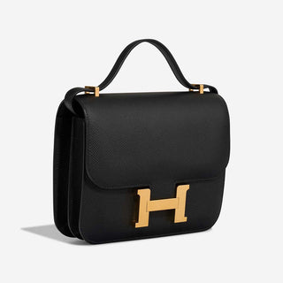 Hermès Constance 18 Noir GHW side view
