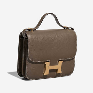 Hermès Constance 18 Etoupe back view