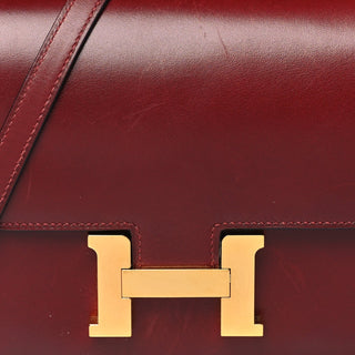 Hermès Constance 18 Rouge H back view