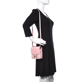 Hermès Constance 24 Rose Sakura back view