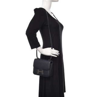 Hermès Constance 18 Bleu Nuit back view