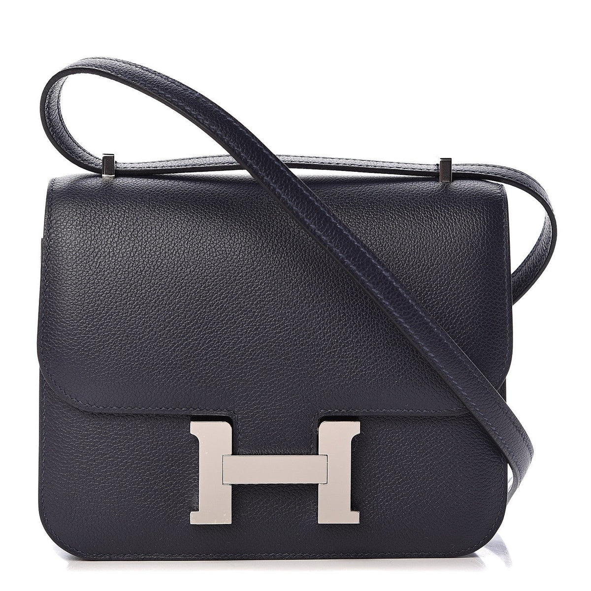 Hermès Constance 18 Bleu Nuit front view