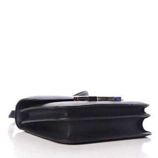 Hermès Constance 24 Bleu Nuit side view