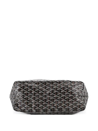 Goyard St Louis Tote GM Black / Tan side view
