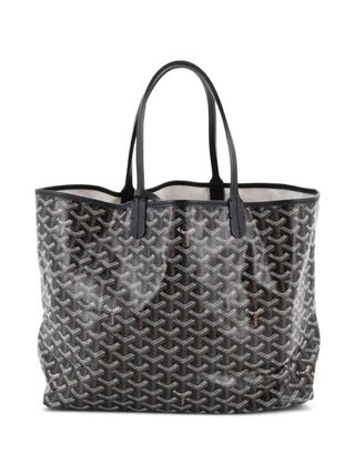 Goyard St Louis Tote GM Black / Black front view