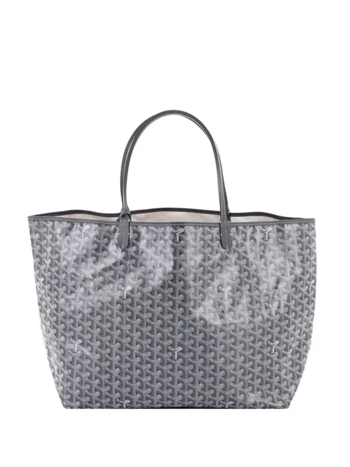 Goyard St Louis Tote GM Grey front view