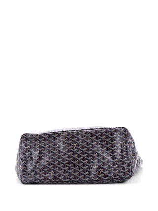 Goyard St Louis Tote GM Navy side view