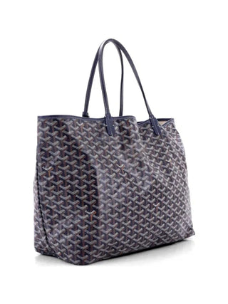 Goyard St Louis Tote GM Navy back view