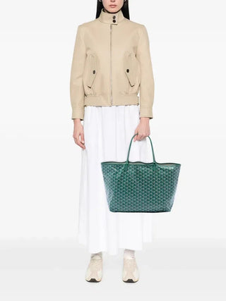 Goyard St Louis Tote GM Green back view