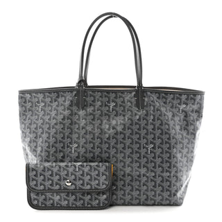 Goyard St Louis Tote PM Grey front view