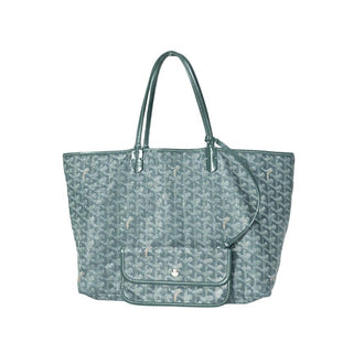 Goyard St Louis Tote PM Green front view