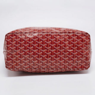 Goyard St Louis Tote GM Red back view