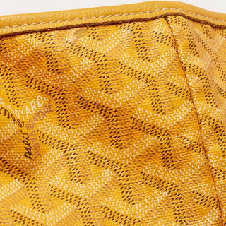 Goyard St Louis Tote PM Yellow back view