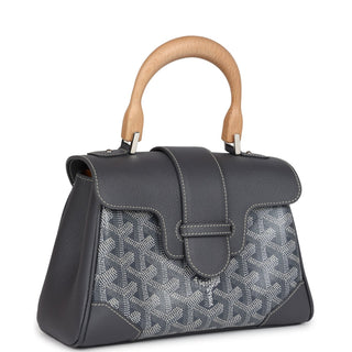Goyard Saigon Souple Bag Mini Grey detail view