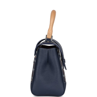 Goyard Saigon Souple Bag Mini Navy side view