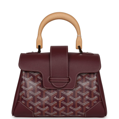 Goyard Saigon Souple Bag Mini Burgundy