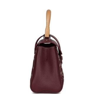 Goyard Saigon Souple Bag Mini Burgundy side view